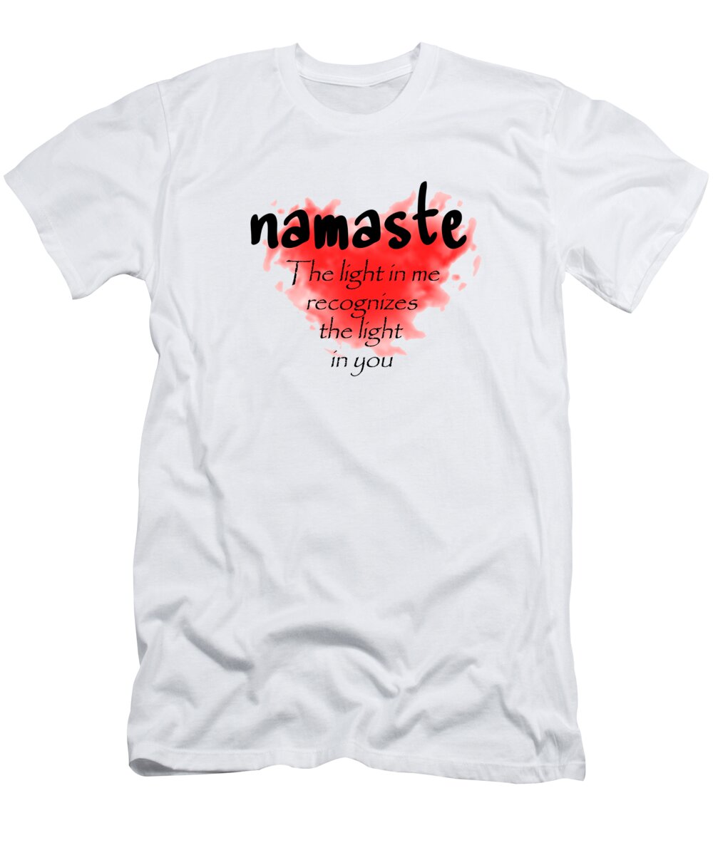 ik ben ziek erts Concurrenten Namaste T-Shirt by Az Jackson - Fine Art America