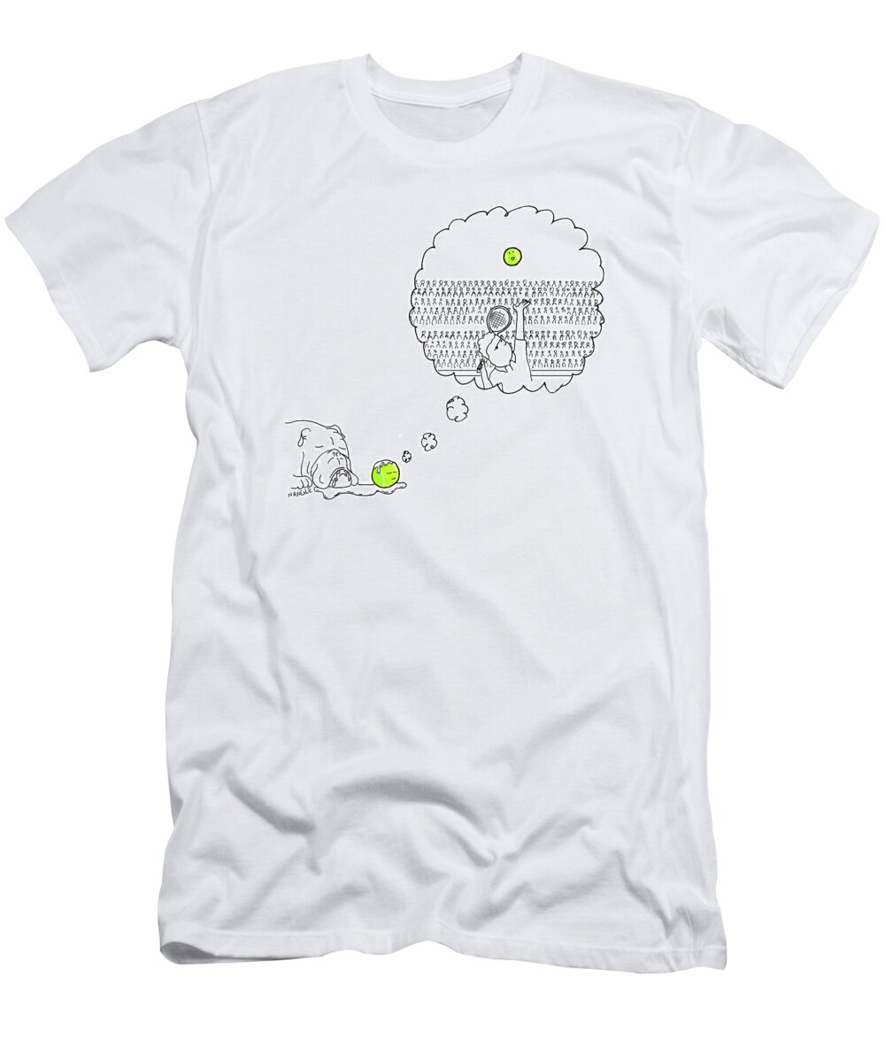A24634 T-Shirt featuring the drawing New Yorker September 13, 2021 by Jared Nangle