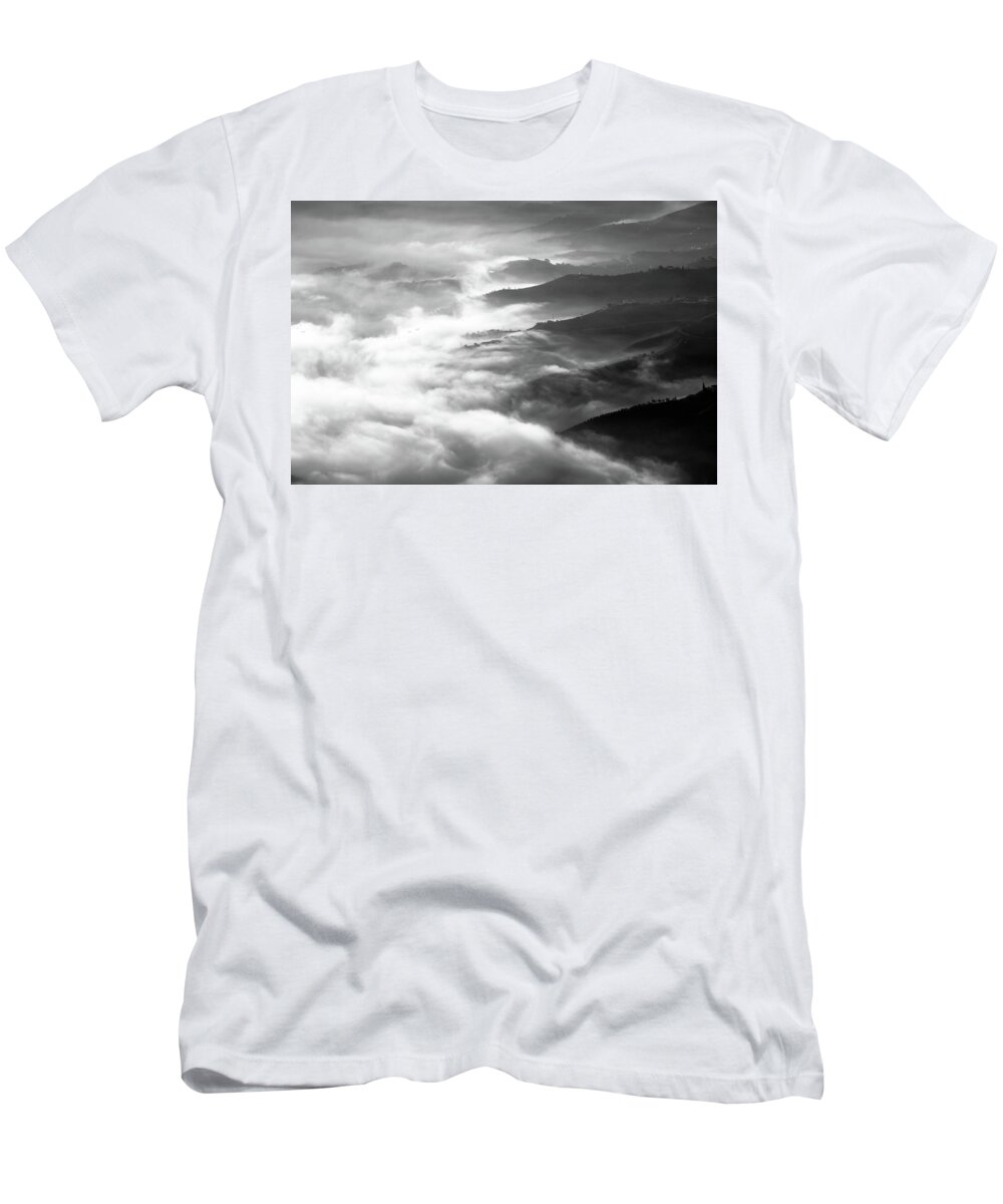 Niebla T-Shirt featuring the photograph Niebla by Gary Browne