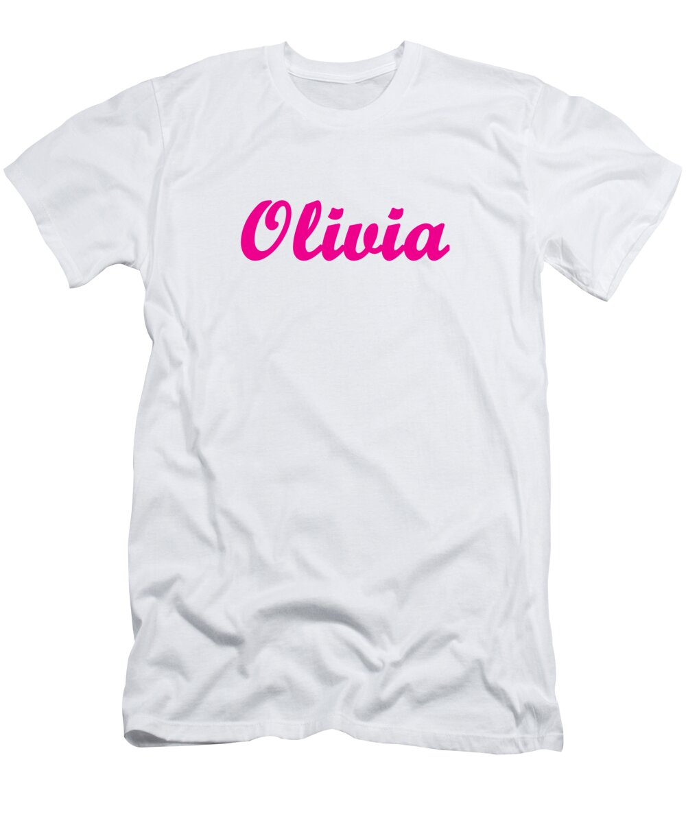 Olivia T-Shirt featuring the digital art Olivia 3 by Corinne Carroll