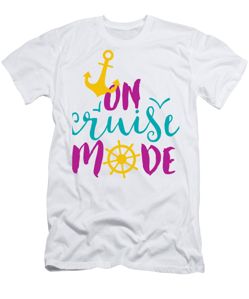 Beach T-Shirt featuring the digital art On Cruise Mode by Jacob Zelazny