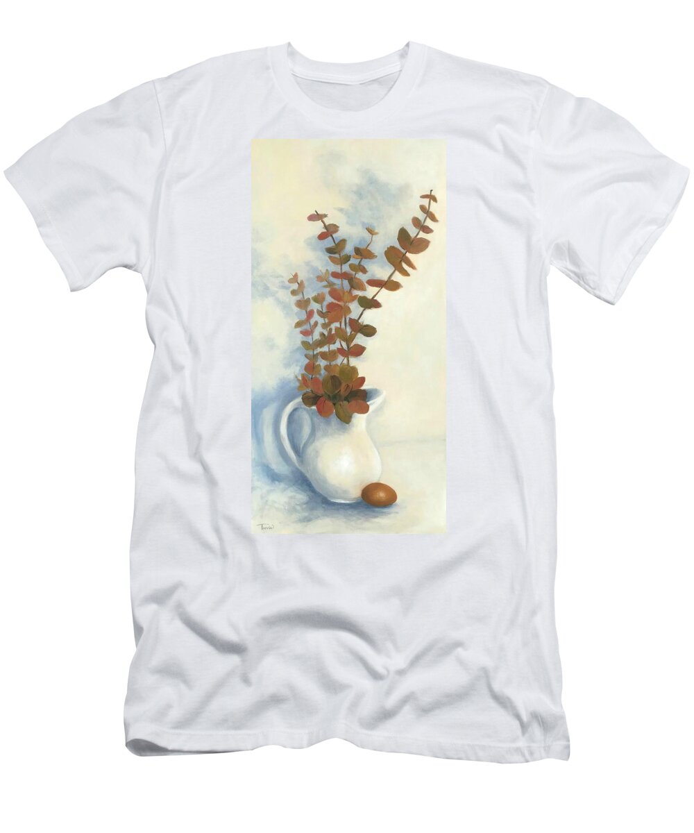 Farmhouse T-Shirt featuring the painting One Good Egg by Torrie Smiley