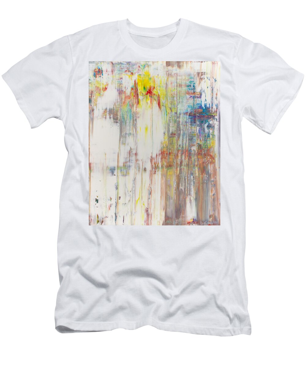 Derek Kaplan T-Shirt featuring the painting Opt.14.20 'Forever, Whenever' by Derek Kaplan