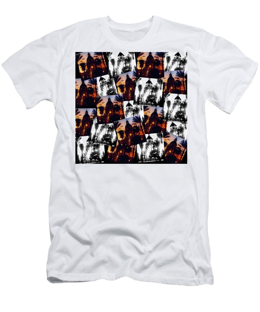 Allover Print T-Shirt featuring the photograph Pasadena City Hall by Nicholas Brendon