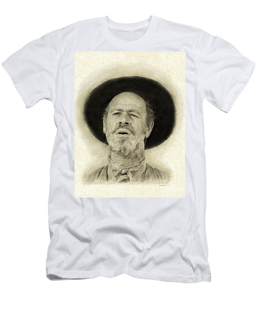 2d T-Shirt featuring the digital art Paul Brinegar - Drawing FX by Brian Wallace