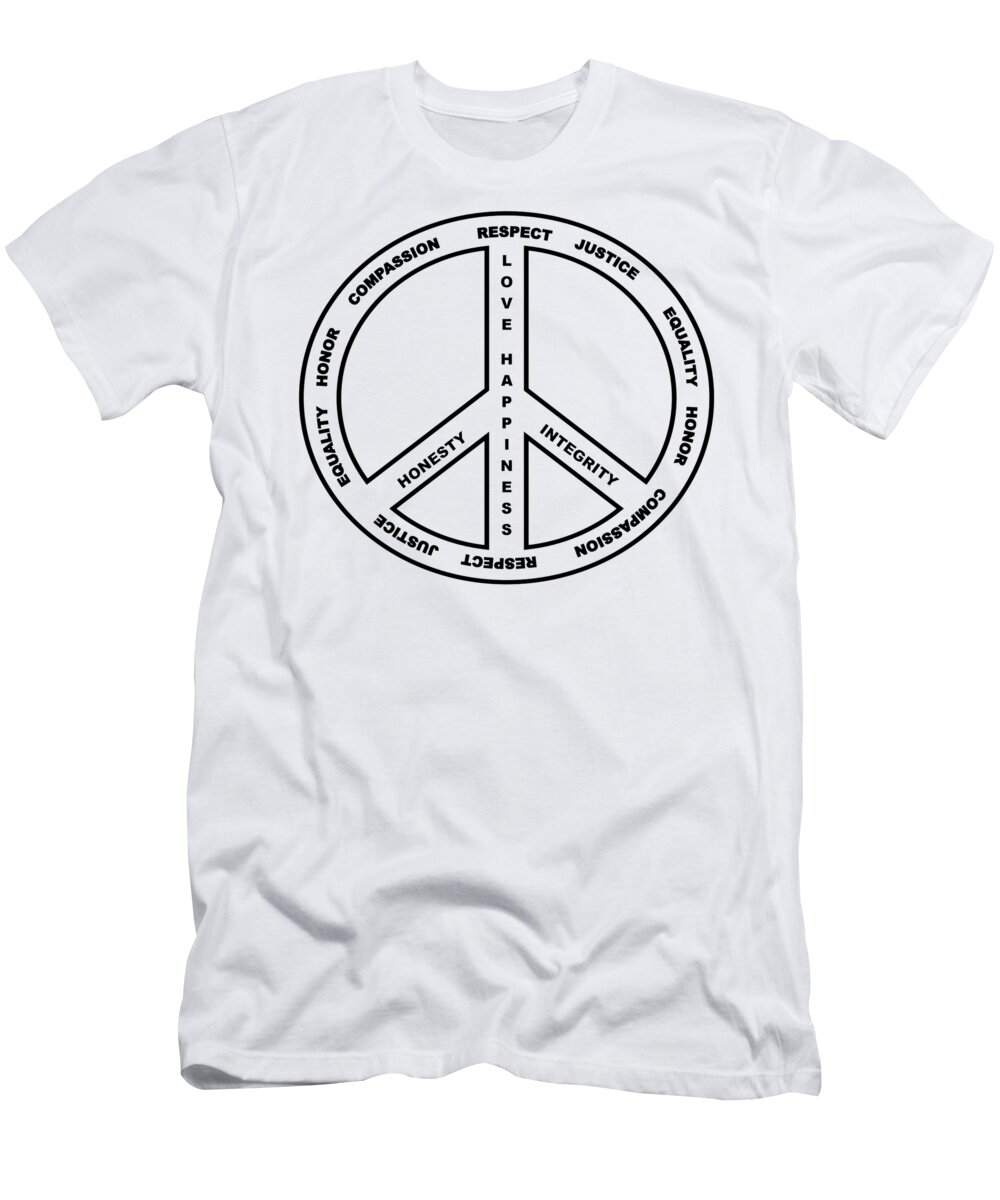 Peace T-Shirt featuring the photograph Peace by Theodore Jones