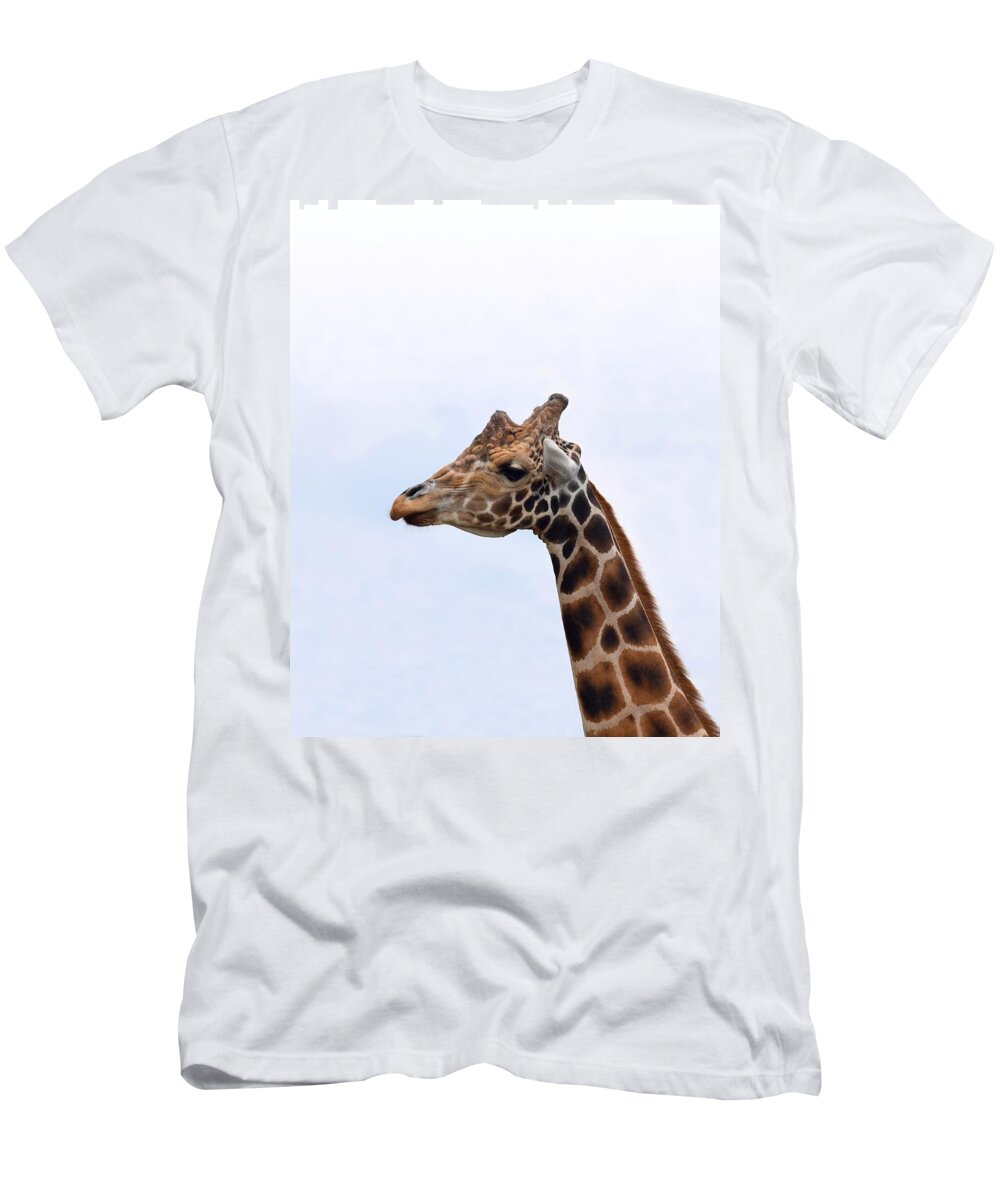 Giraffe T-Shirt featuring the photograph Photo 106 Giraffe by Lucie Dumas