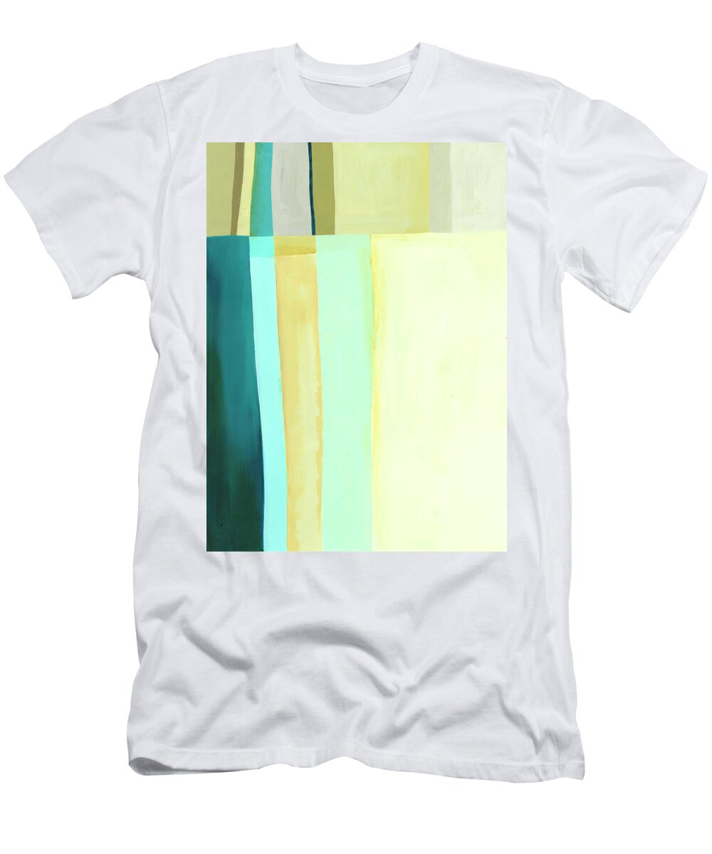 Abstract Art T-Shirt featuring the painting Place of My Own #2 by Jane Davies