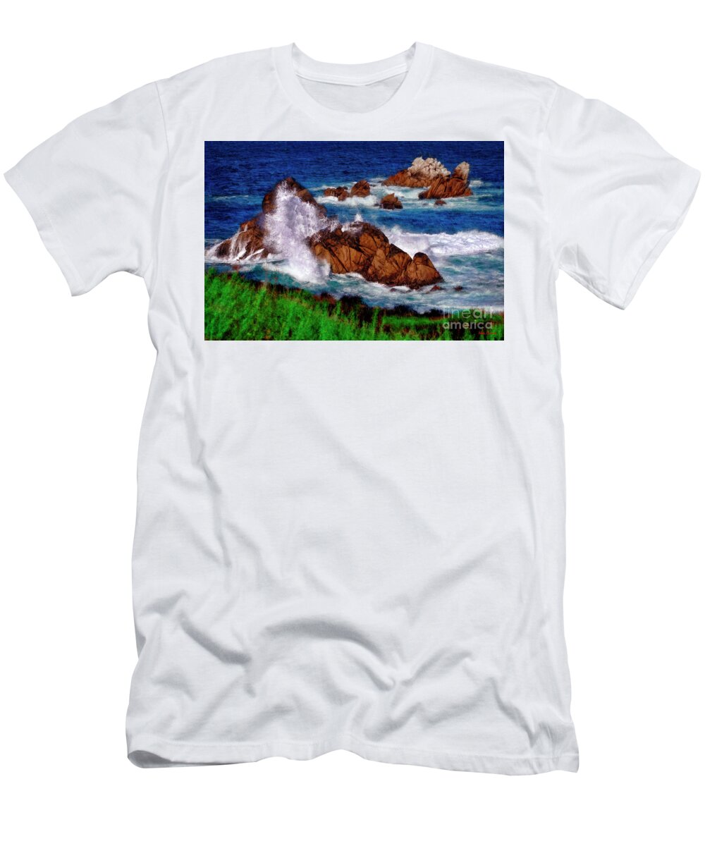 Point Lobos State Natural Reserve T-Shirt featuring the photograph Point Lobos State Natural Reserve A Day To Remember by Blake Richards