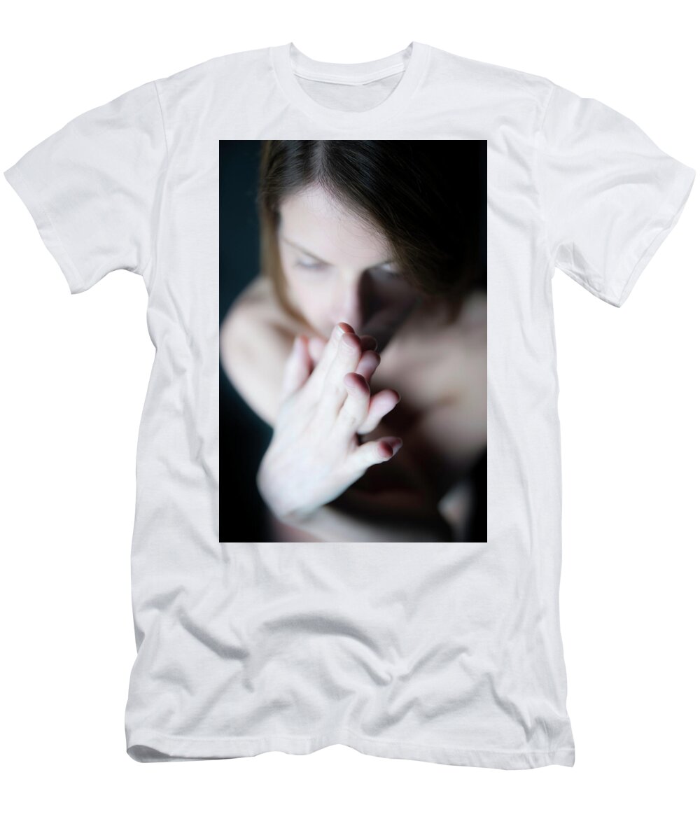 Yoga T-Shirt featuring the photograph Pray by Marian Tagliarino