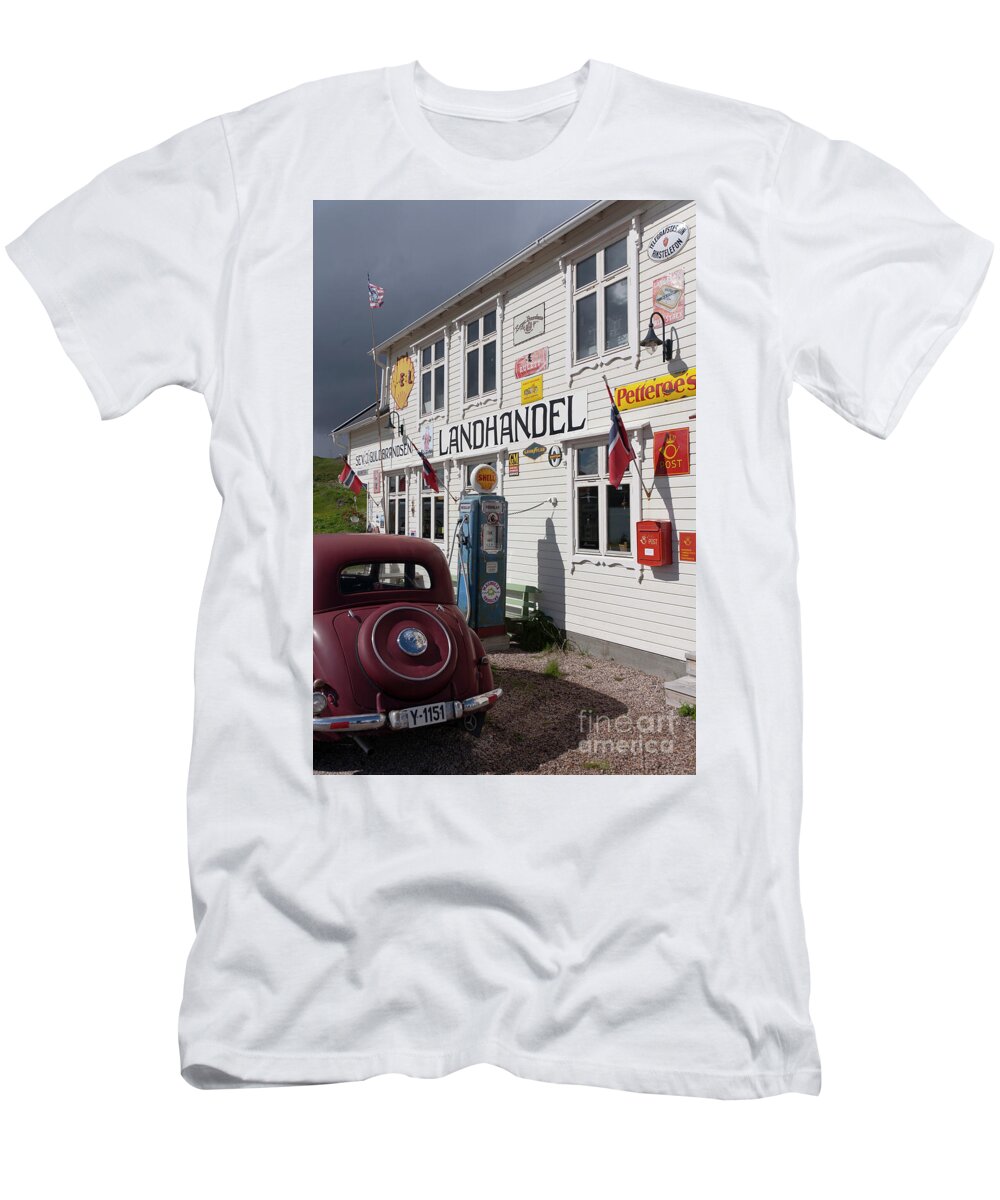Heiko T-Shirt featuring the photograph Preserving the Old by Heiko Koehrer-Wagner