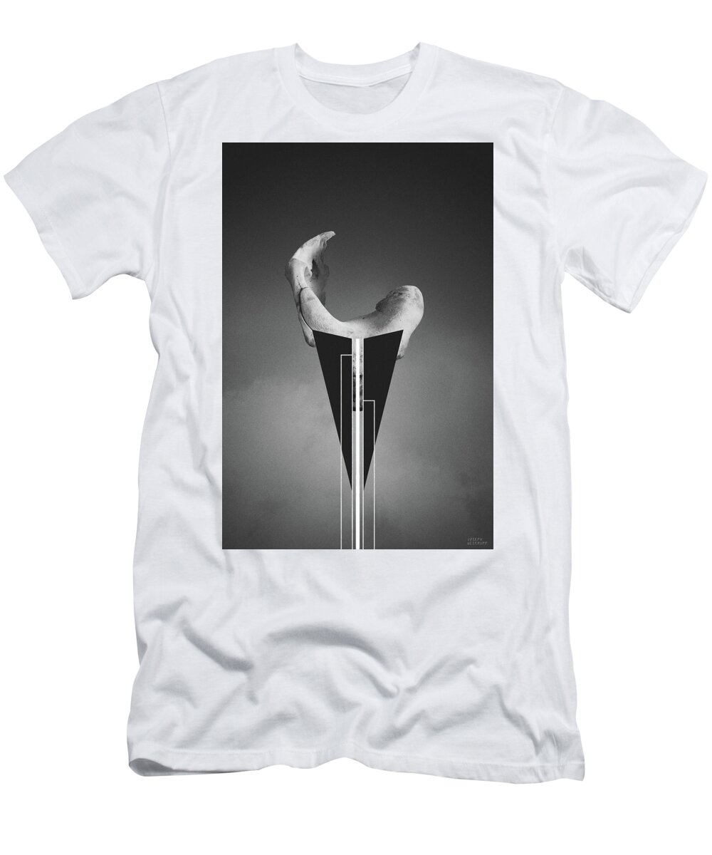 Abstract T-Shirt featuring the photograph Psychic Horns ii by Joseph Westrupp