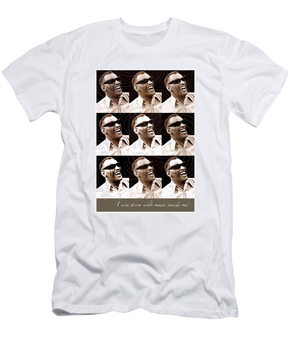 Louis Armstrong - Music Heroes Series T-Shirt by Movie Poster Boy