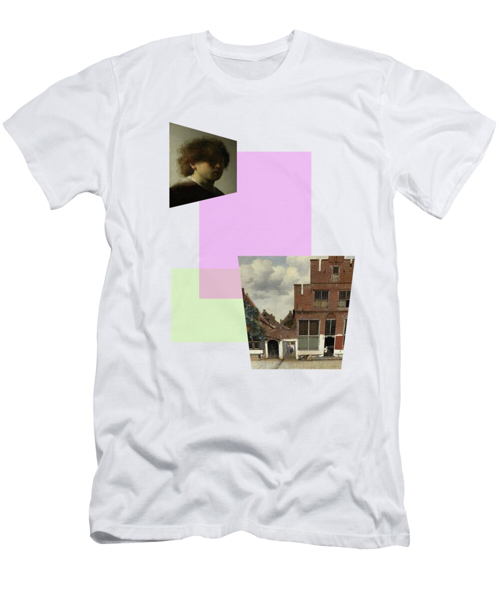 Postmodernism T-Shirt featuring the digital art Recent 1 by David Bridburg