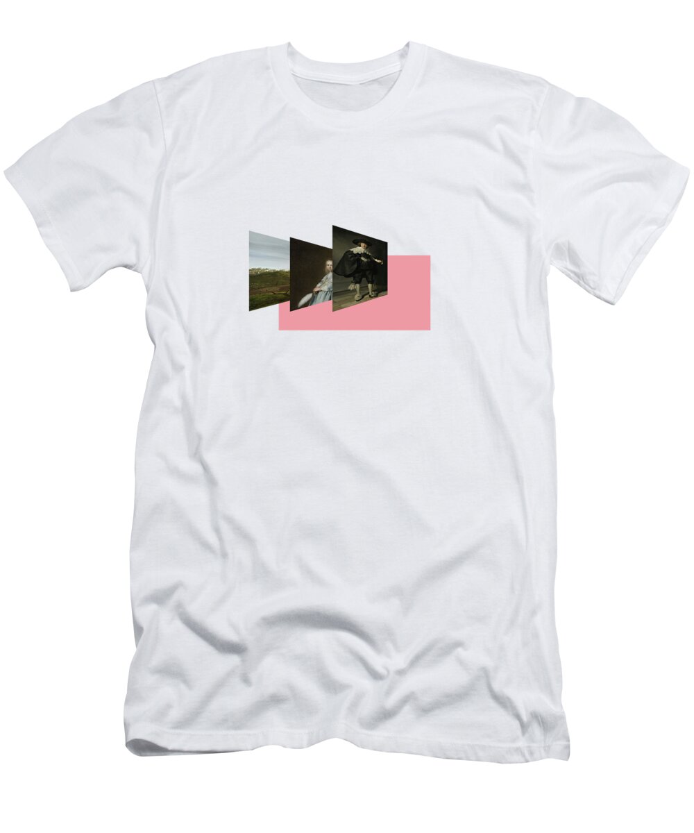 Postmodernism T-Shirt featuring the digital art Recent 2 by David Bridburg