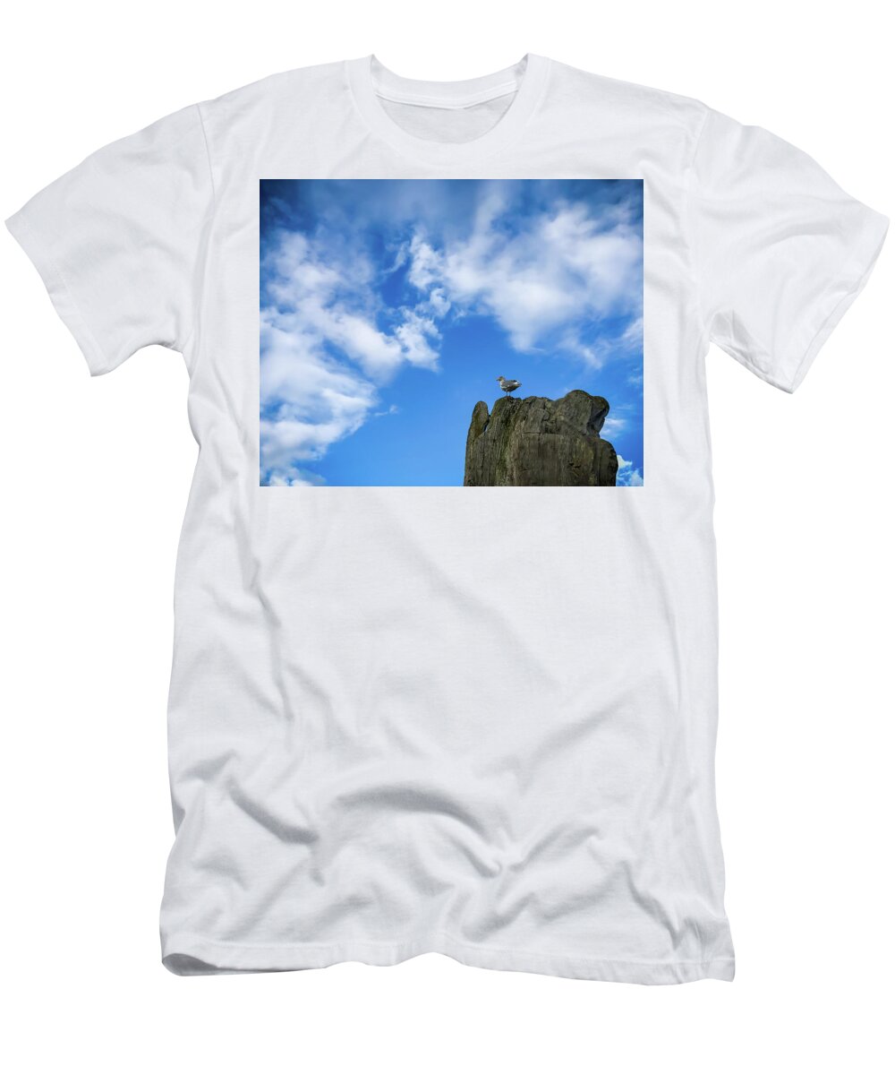Rest T-Shirt featuring the photograph Resting Bird by Anamar Pictures