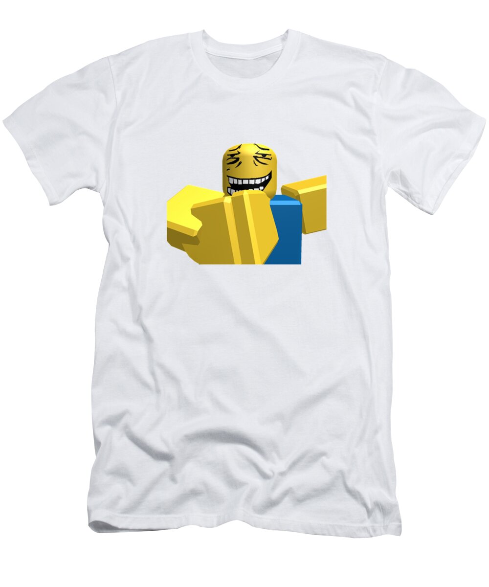 Roblox Noob Character T-Shirt by Vacy Poligree - Pixels