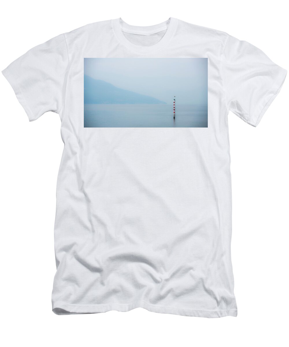 Bellagio T-Shirt featuring the photograph Rocks Below by David Downs
