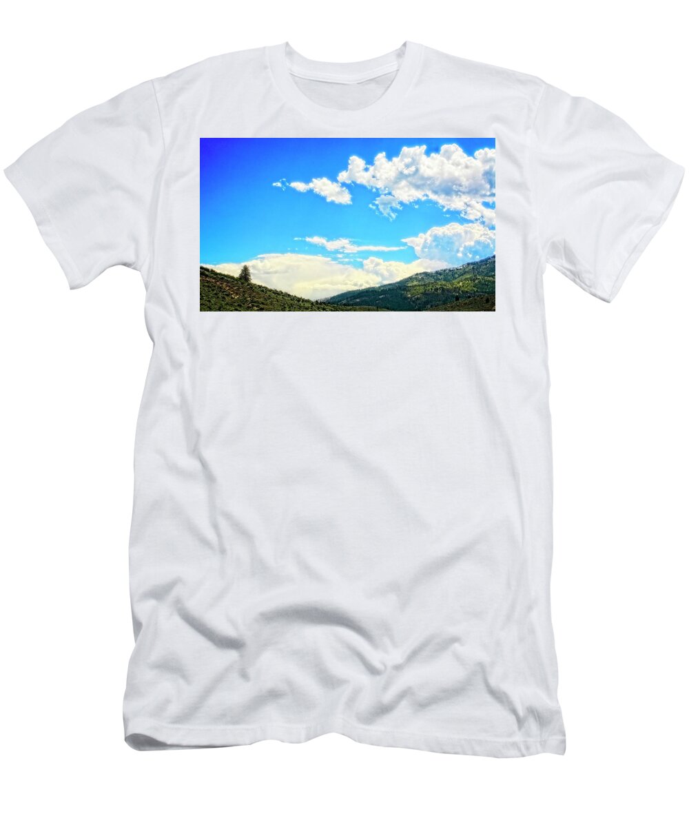 Natural Landscape T-Shirt featuring the photograph Rocky Mountains 13 by Maggy Marsh