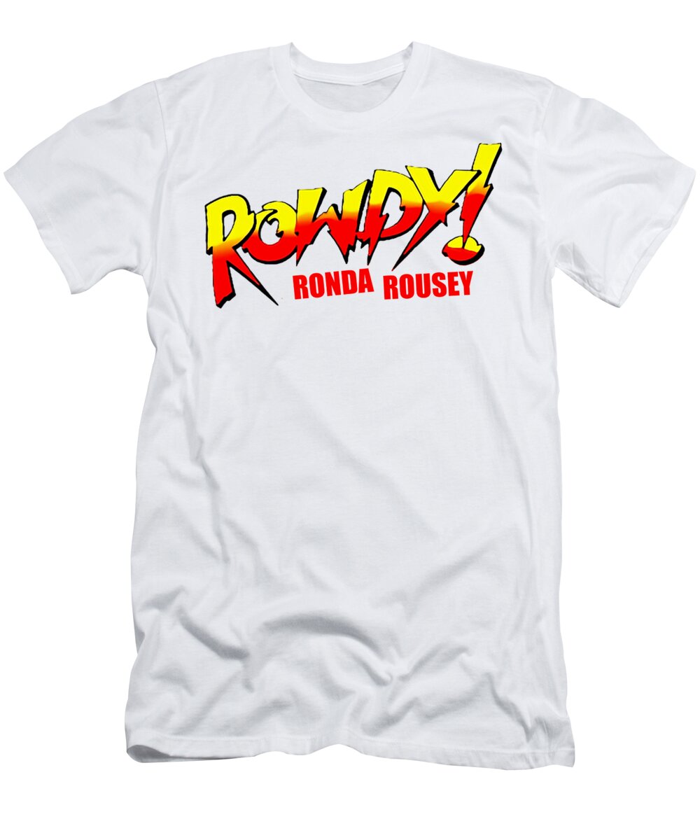 ROUDY RONDA ROUSEY logo T-Shirt Shirley W Osorio -