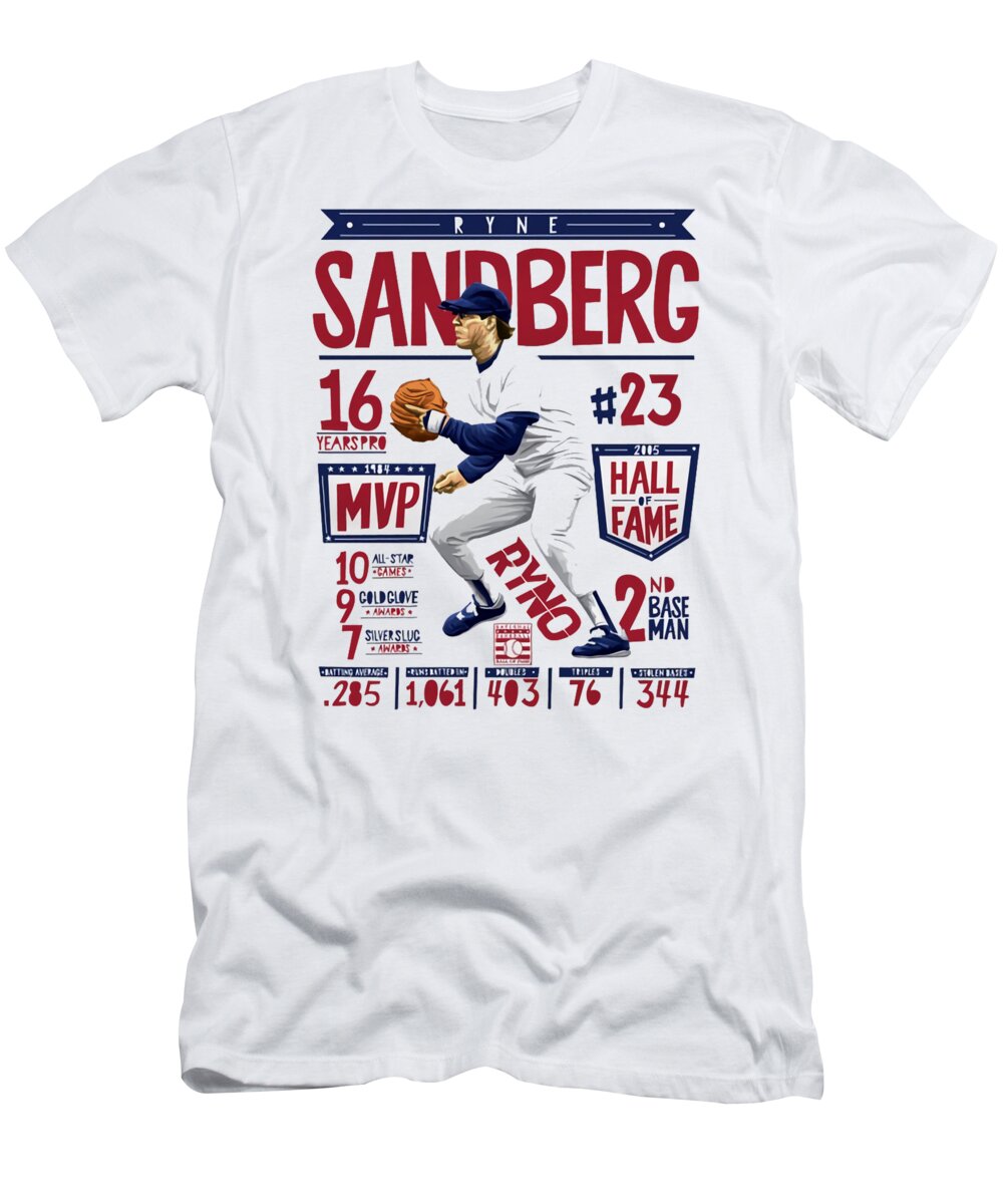 Ryne Sandberg Stats T-Shirt