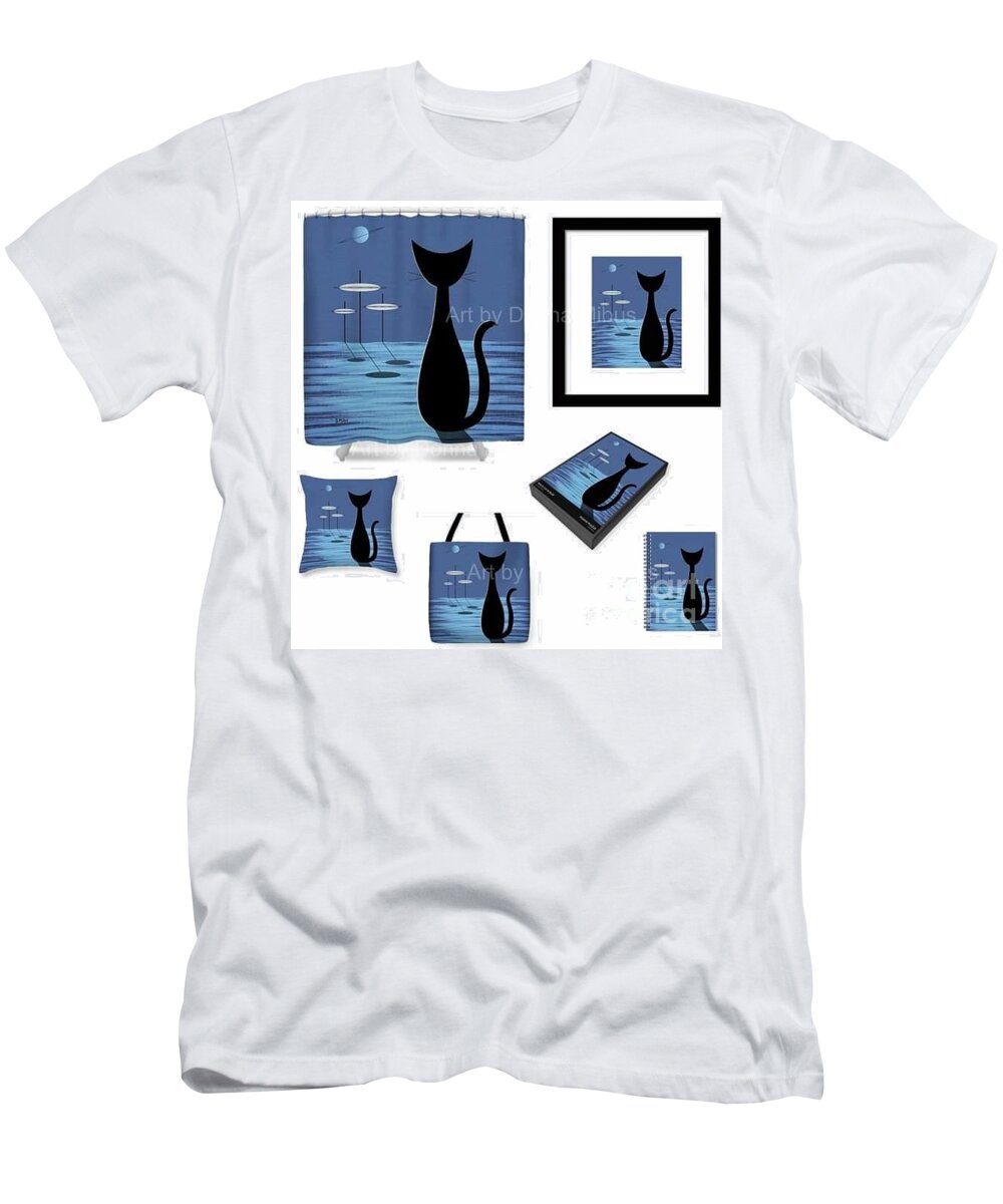  T-Shirt featuring the digital art Sample by Donna Mibus