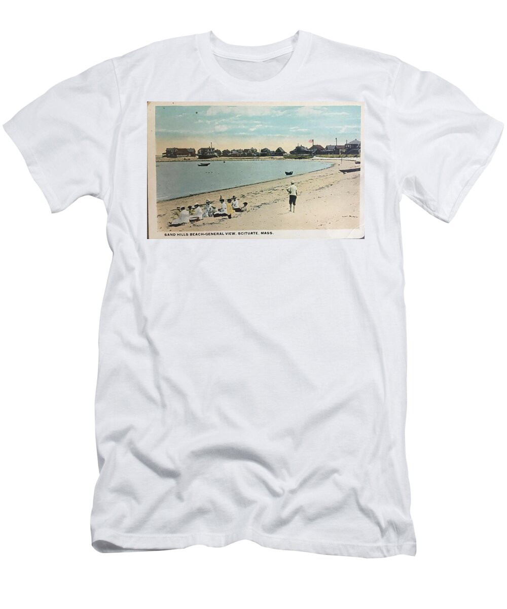  T-Shirt featuring the digital art Scituate5 by Cindy Greenstein