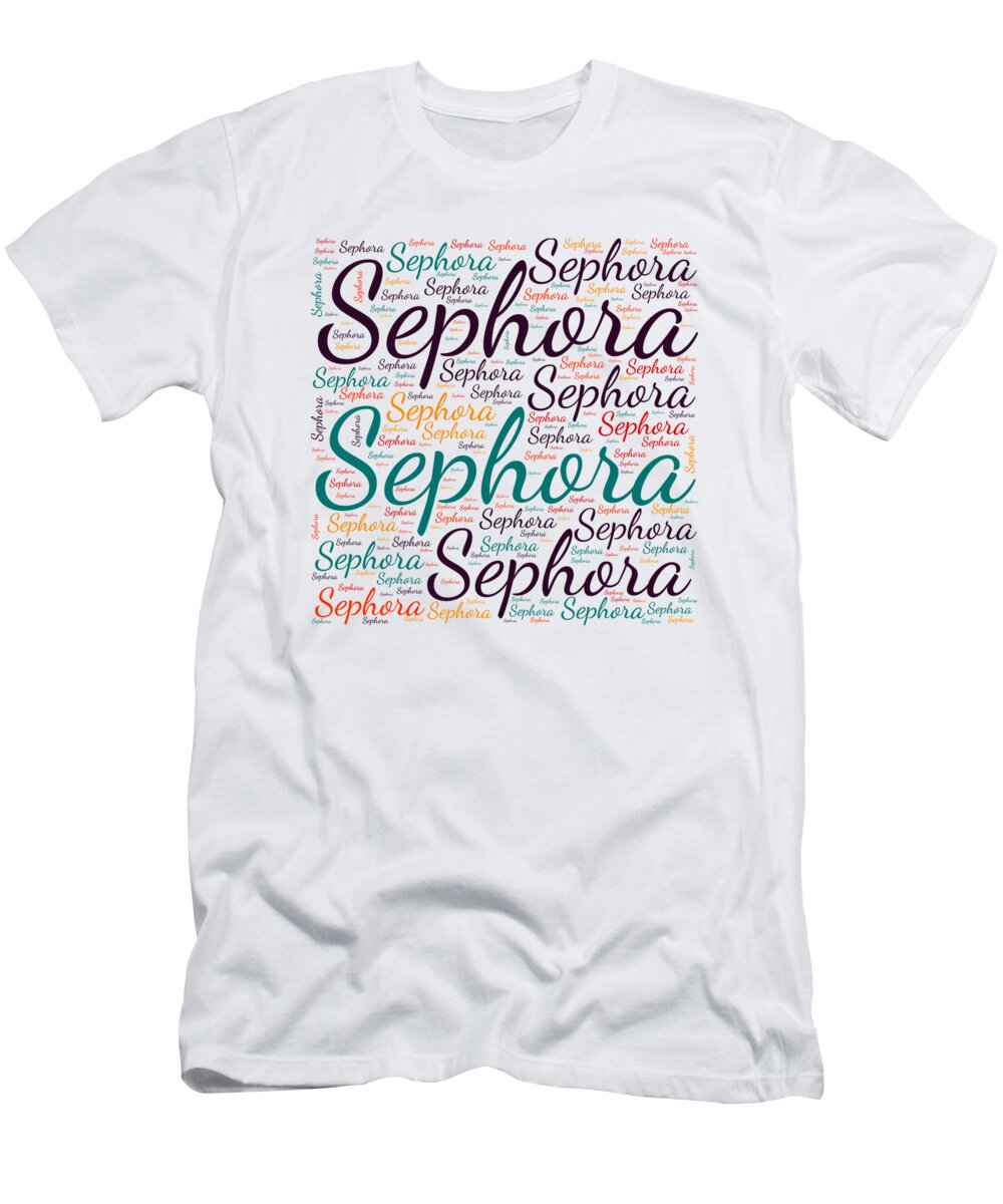 Sephora T-Shirt by Vidddie Publyshd - Pixels Merch