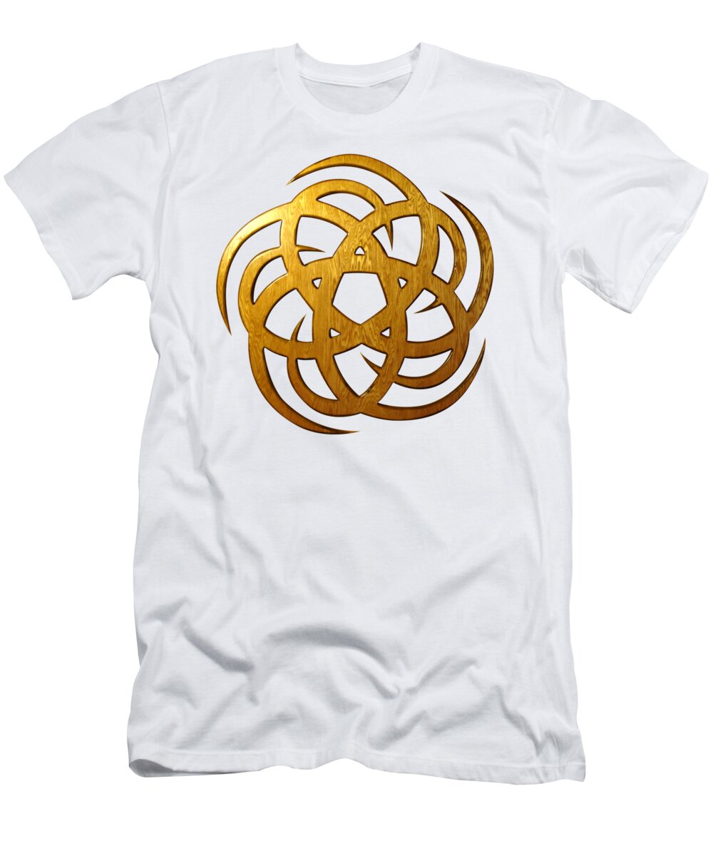 Celtic T-Shirt featuring the sculpture Sol Two by Matthew Ridgway