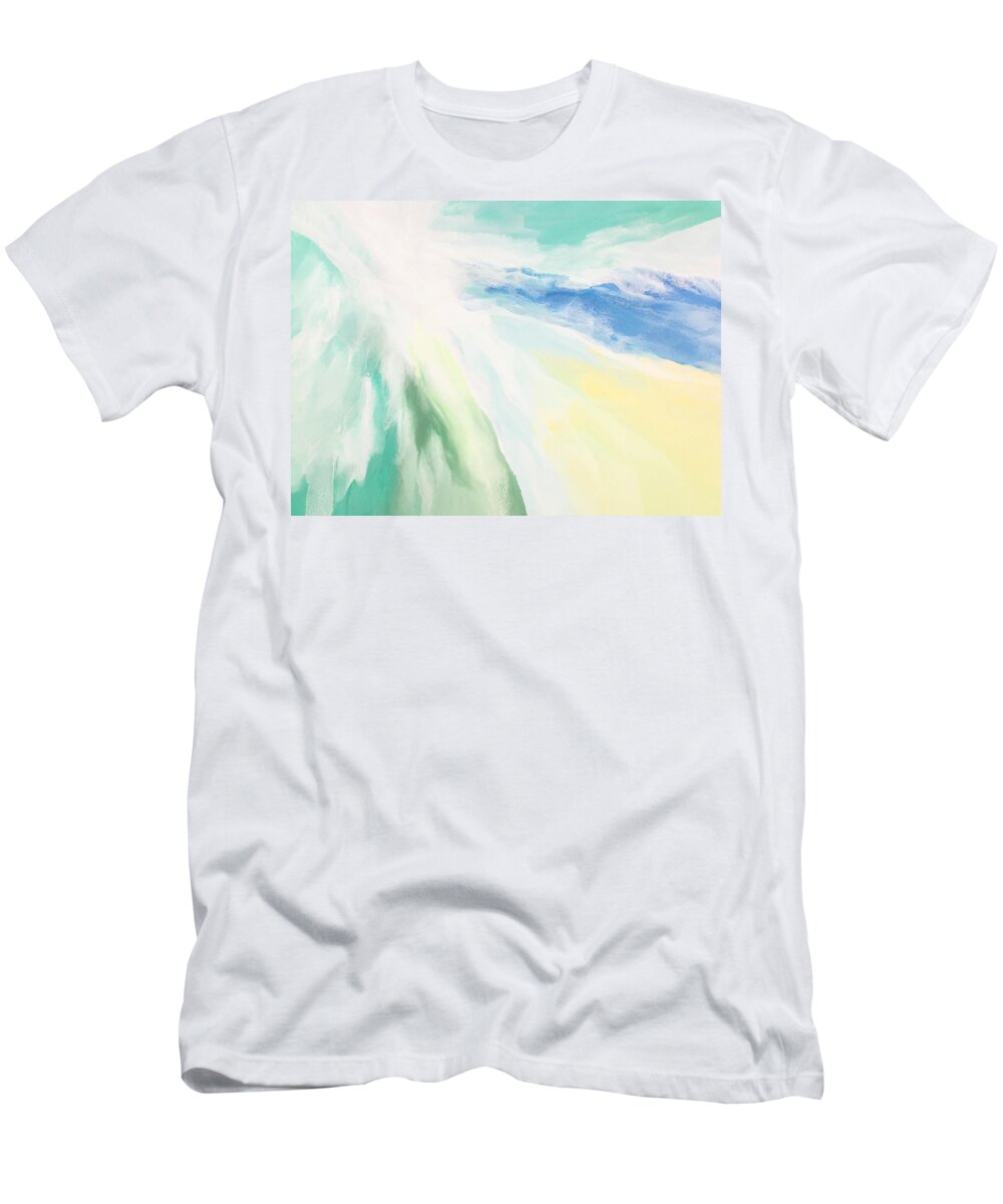  T-Shirt featuring the painting Spirit Led by Linda Bailey