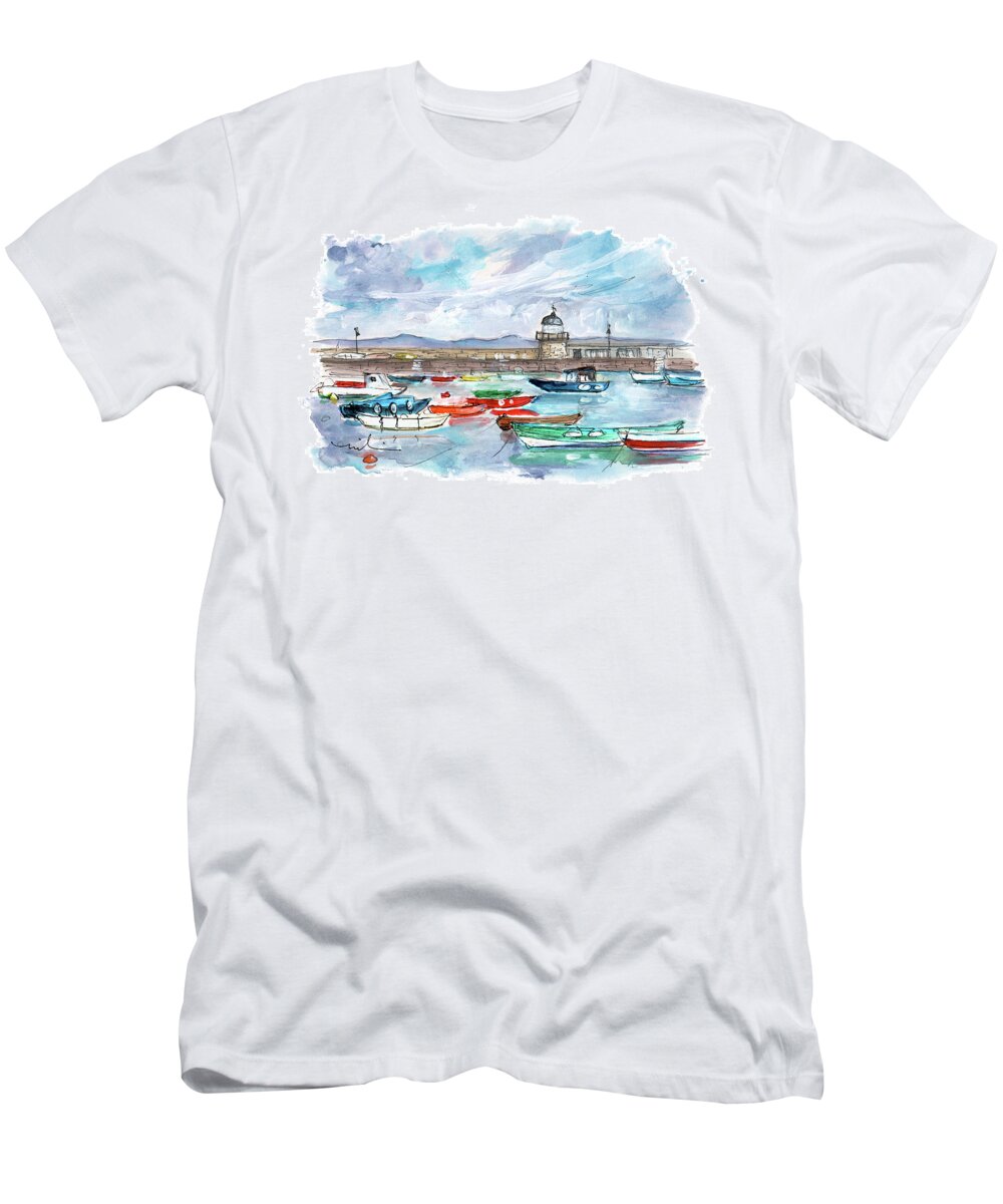 Travel T-Shirt featuring the painting St Ives 01 by Miki De Goodaboom