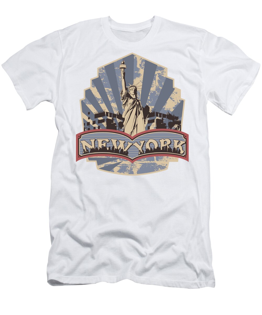 New York Statue Of Liberty Unisex Shirt
