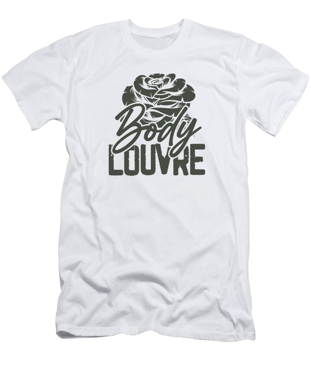 Tattoo Artist Gift Body Louvre Tattoo Lover Gifts T-Shirt by Kanig