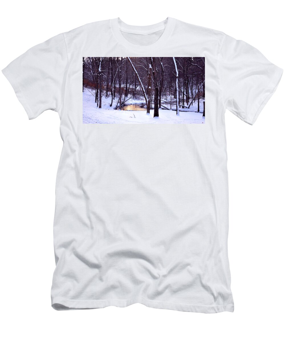 Landscape T-Shirt featuring the photograph The Bend by Rick Hansen