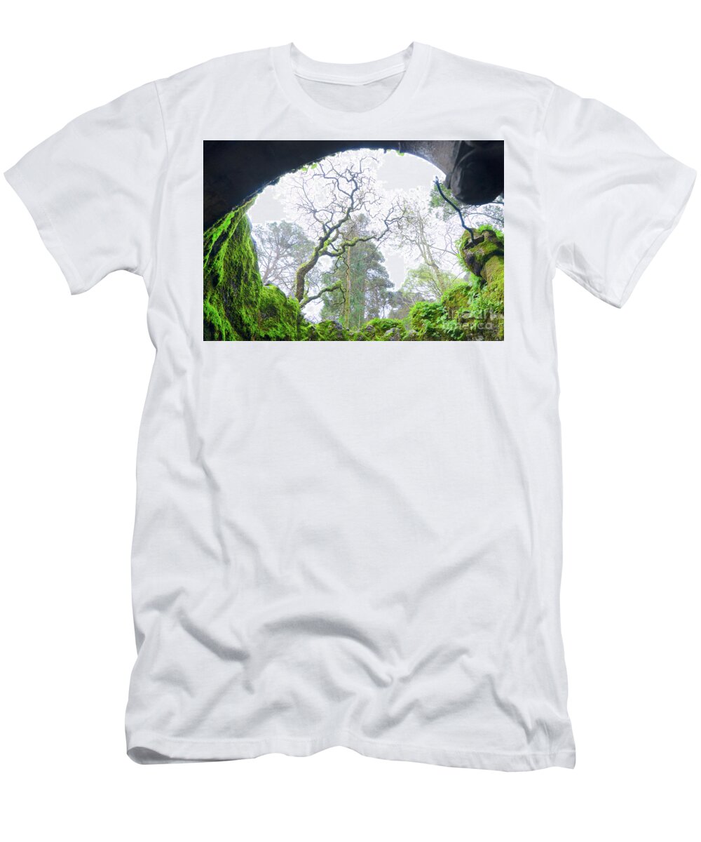 Sintra T-Shirt featuring the photograph The Initiation Well by Anastasy Yarmolovich