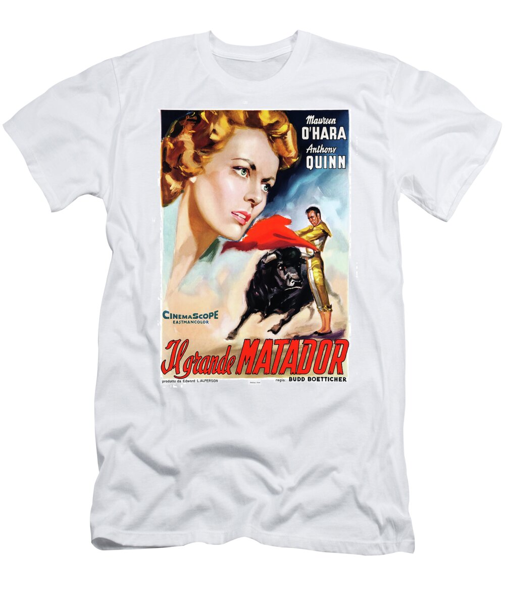 The Magnificent Matador'' - 1955 T-Shirt by Stars on Art America