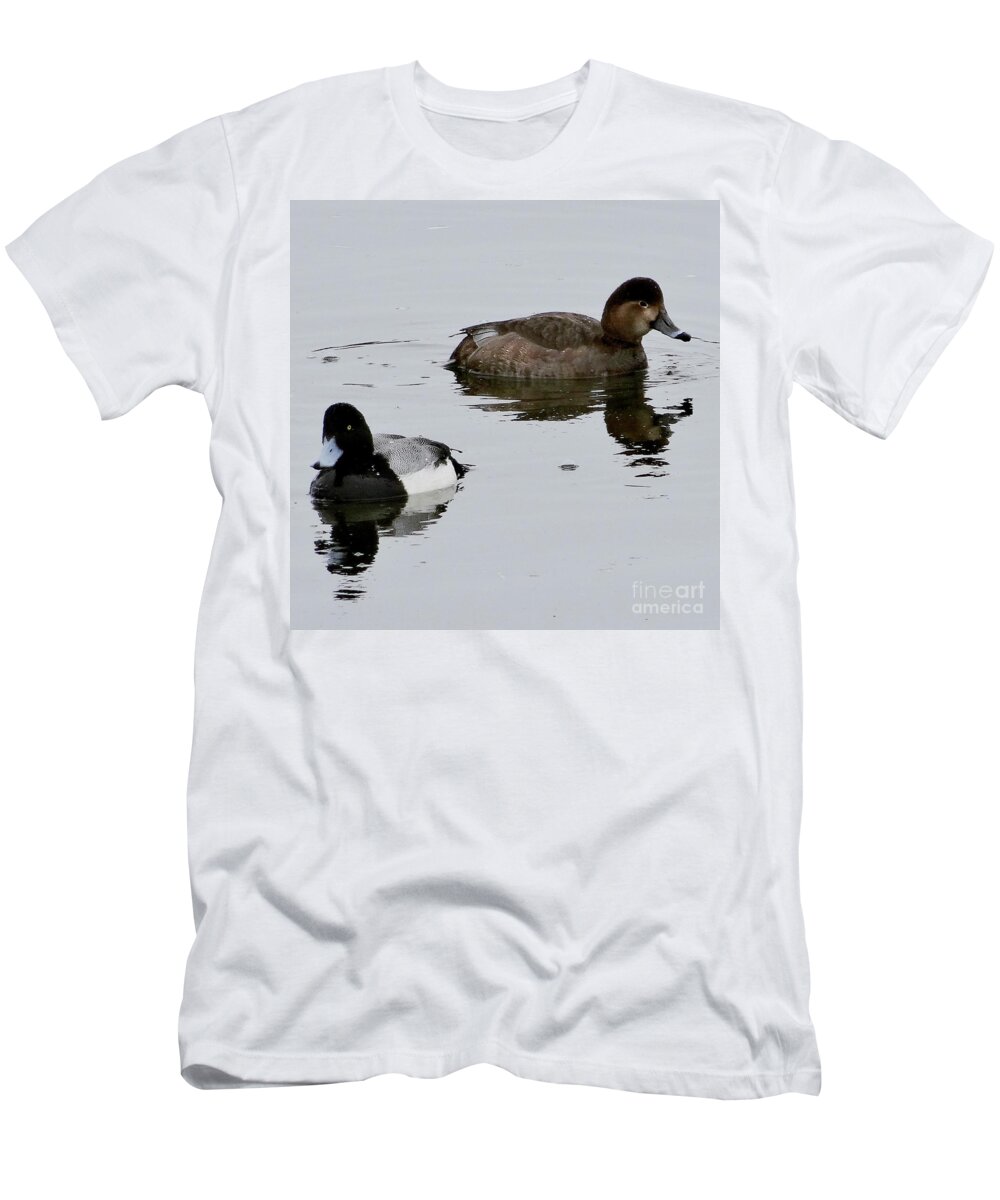 Wildlife T-Shirt featuring the photograph The Red and the Black by Christopher Plummer