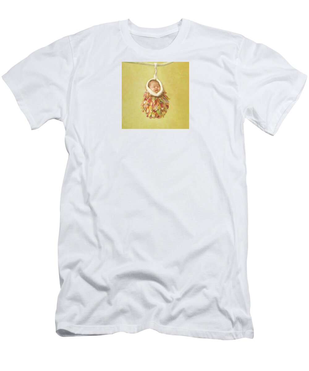Cocoon T-Shirt featuring the photograph Tiny Cocoon by Anne Geddes