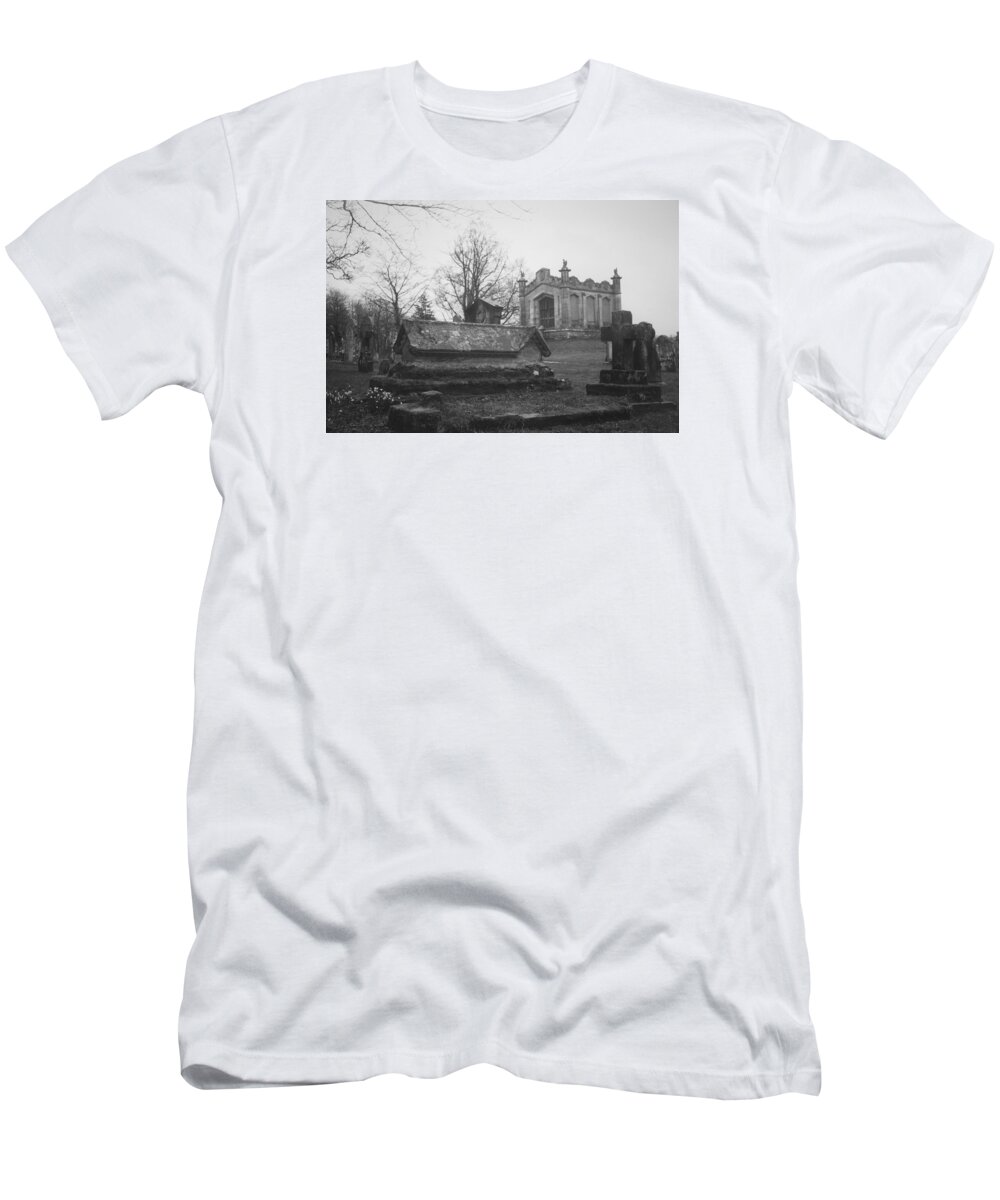 Tomb T-Shirt featuring the photograph Tomb Time by Justin Farrimond