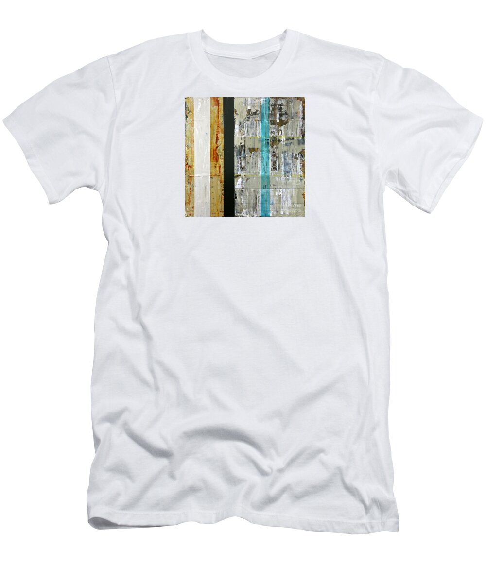 Shany T-Shirt featuring the painting Translation of Home Again by Shany Porras Art
