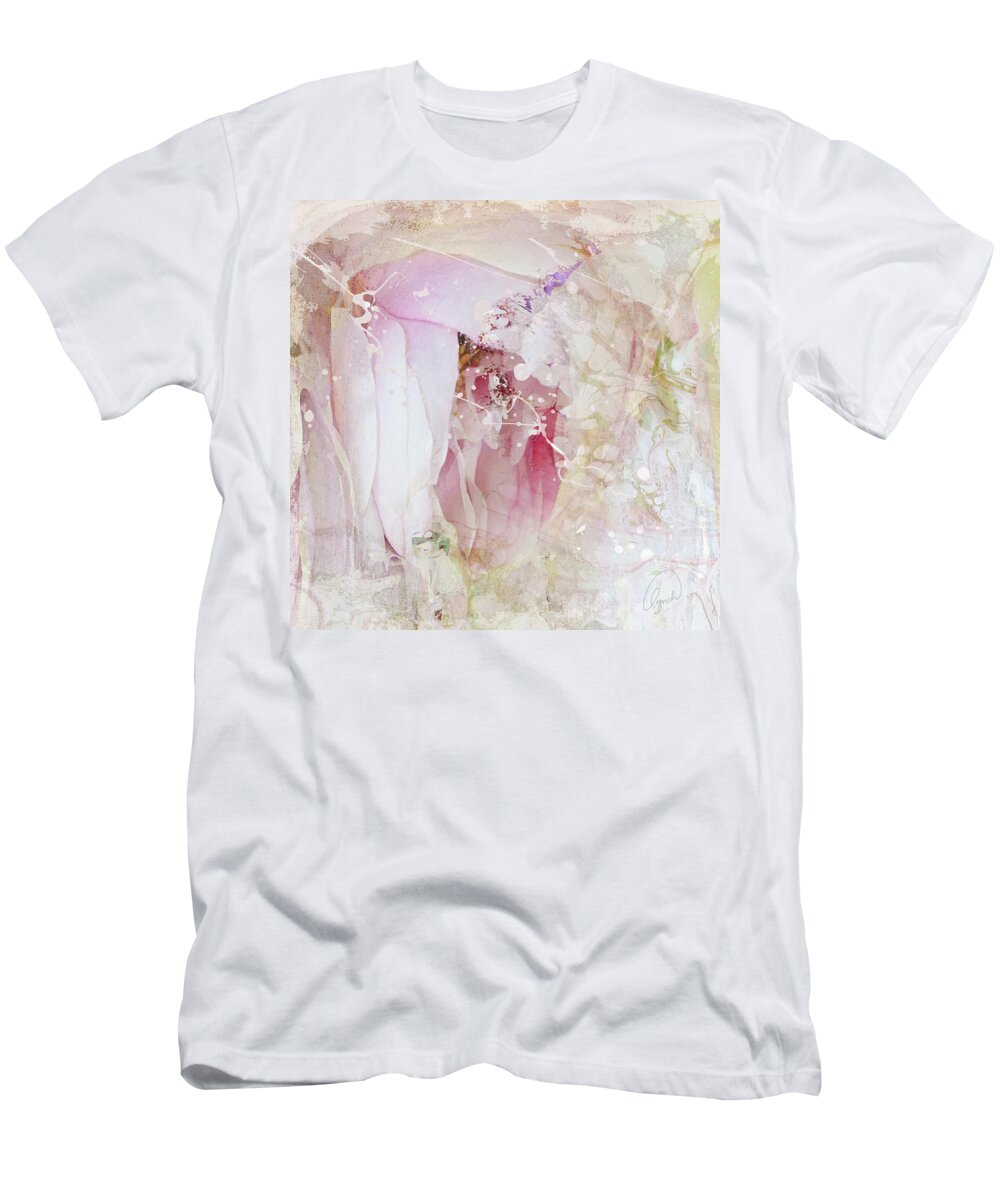 Abstract T-Shirt featuring the photograph Trapped in Wonderland by Karen Lynch
