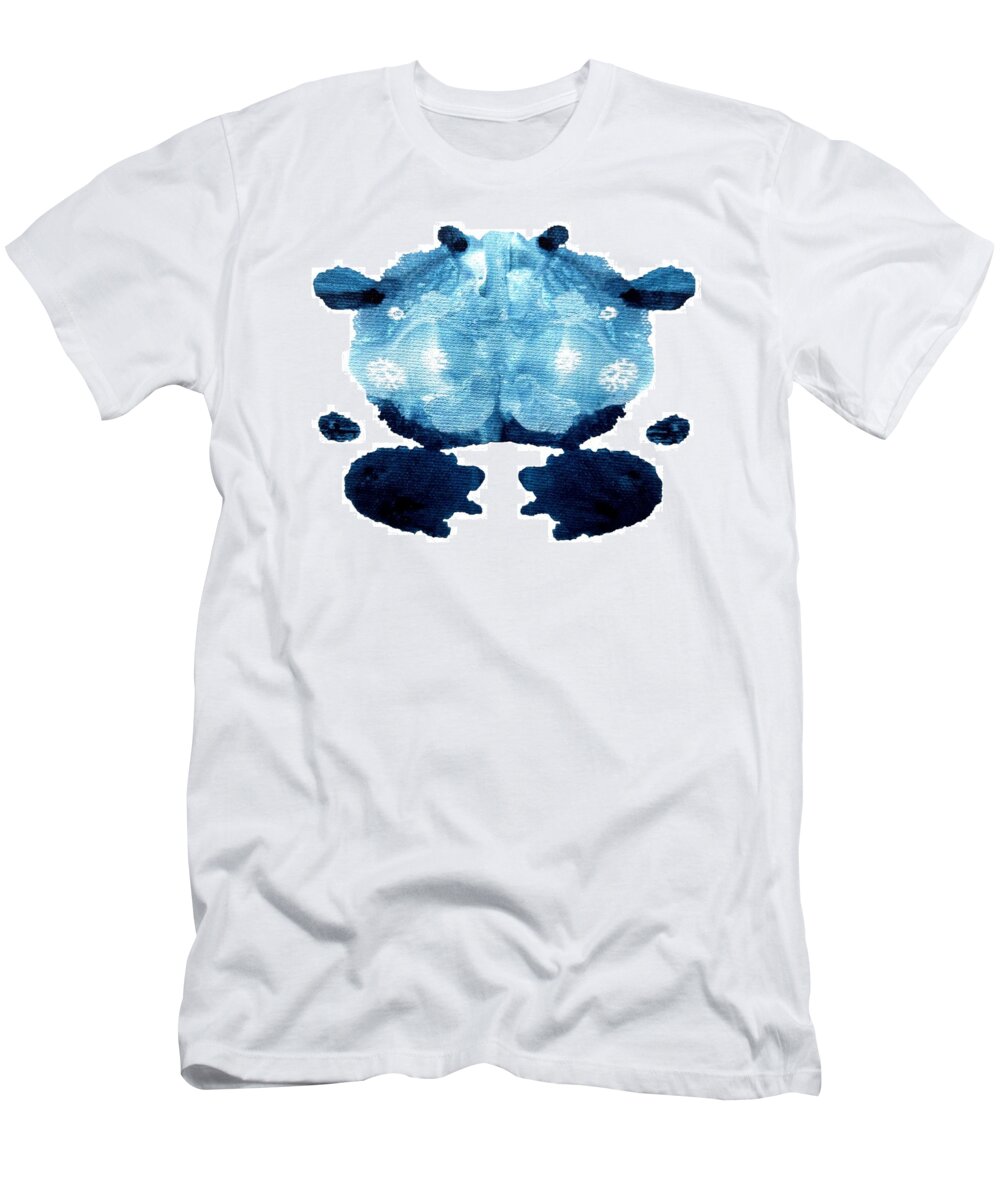 Abstract T-Shirt featuring the painting Turquoise Tortoise by Stephenie Zagorski