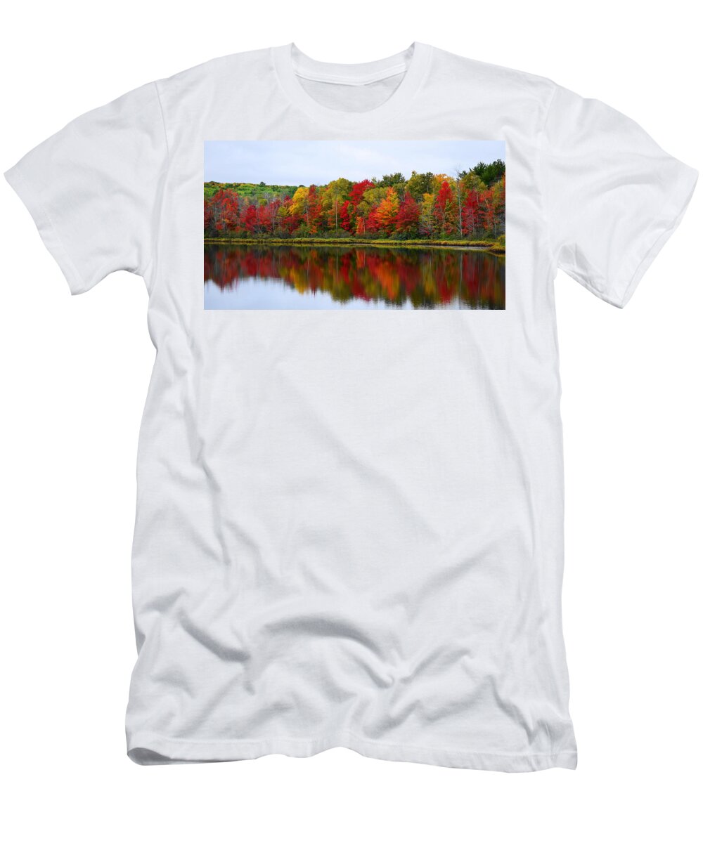 Upper Peninsula T-Shirt featuring the photograph UP Colors by Terry M Olson