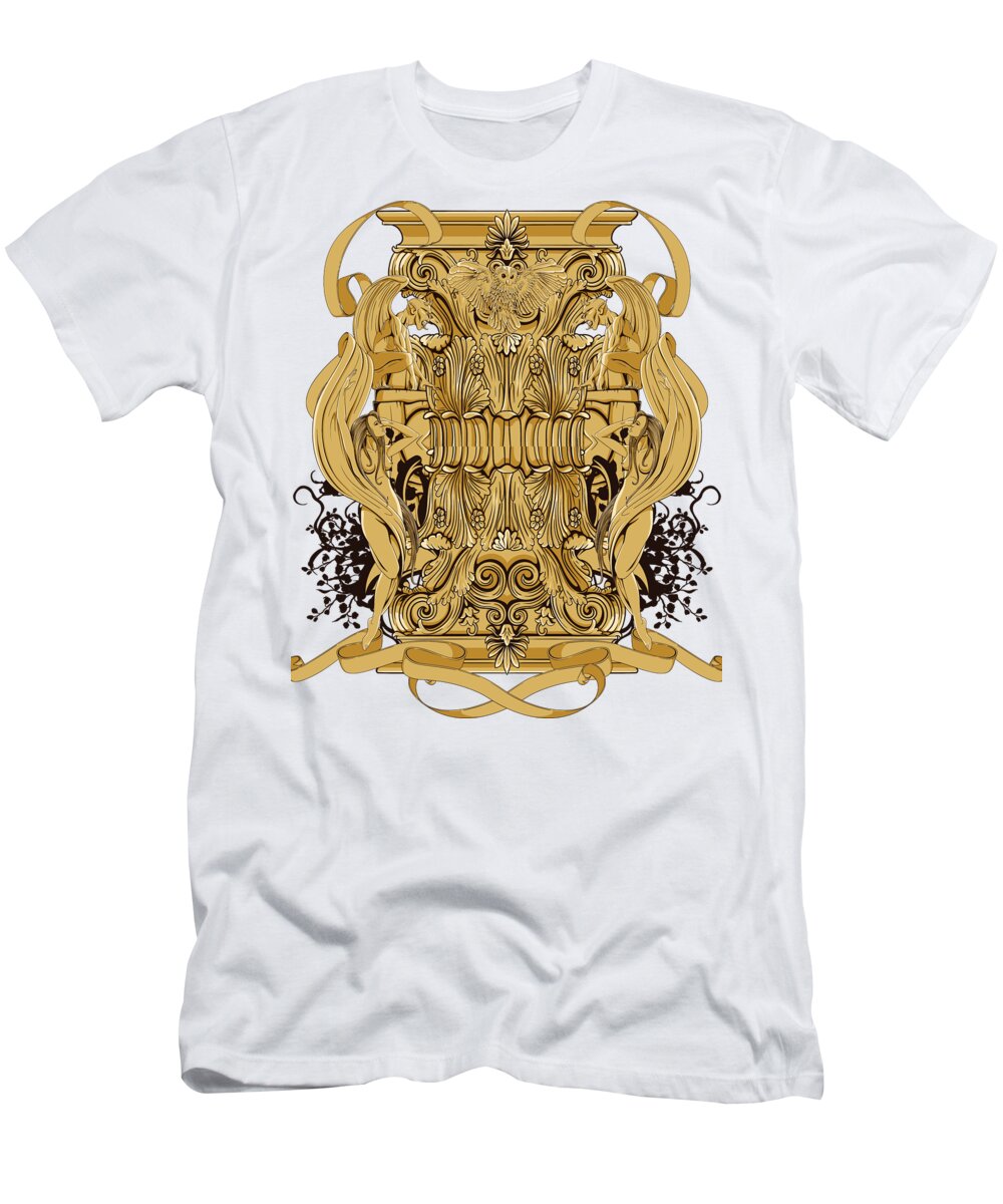 King T-Shirt featuring the digital art Vanity by Jacob Zelazny