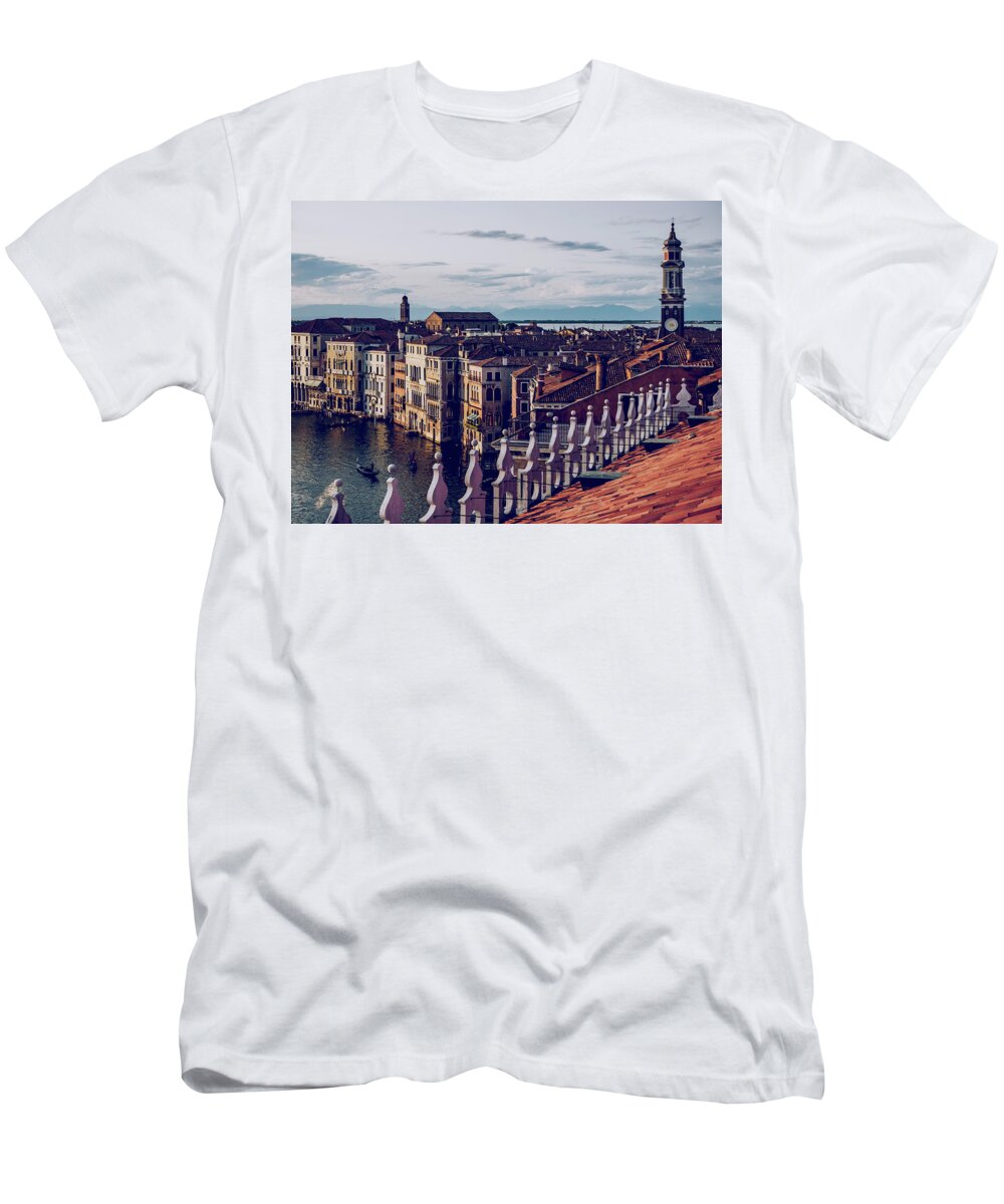 Venice T-Shirt featuring the photograph Venice - Cannaregio - Canal Grande by Alexander Voss