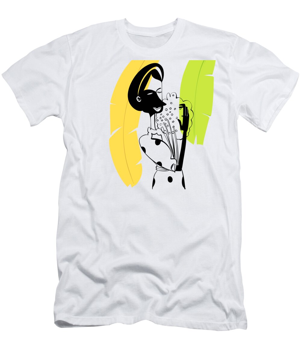 Abstract T-Shirt featuring the digital art Verity 3 - Minimal, Modern - Contemporary Abstract painting by Studio Grafiikka