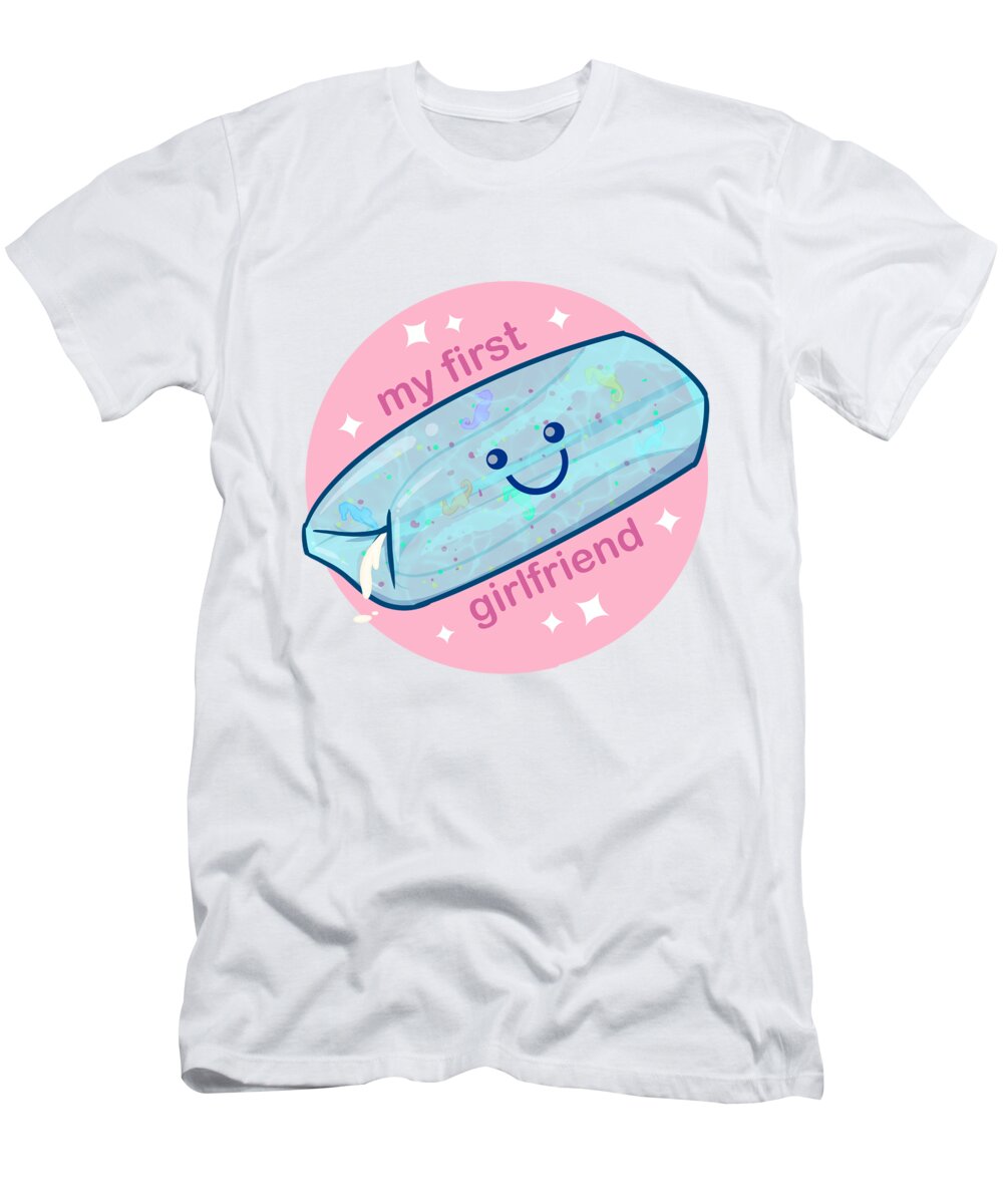 Nostalgia T-Shirt featuring the drawing Water Toy by Ludwig Van Bacon
