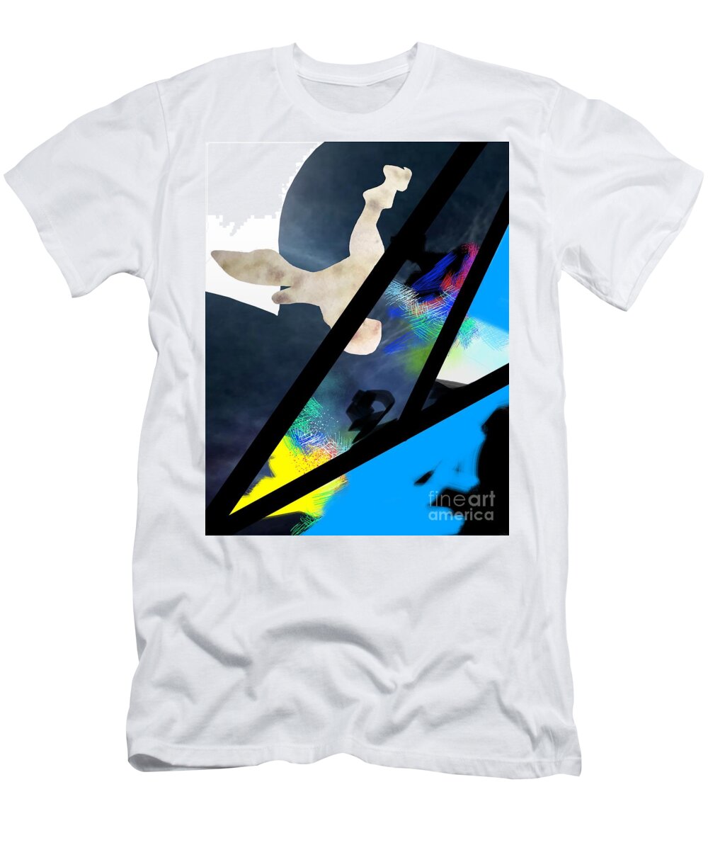 Art T-Shirt featuring the digital art We Needed To Meet by Jeremiah Ray