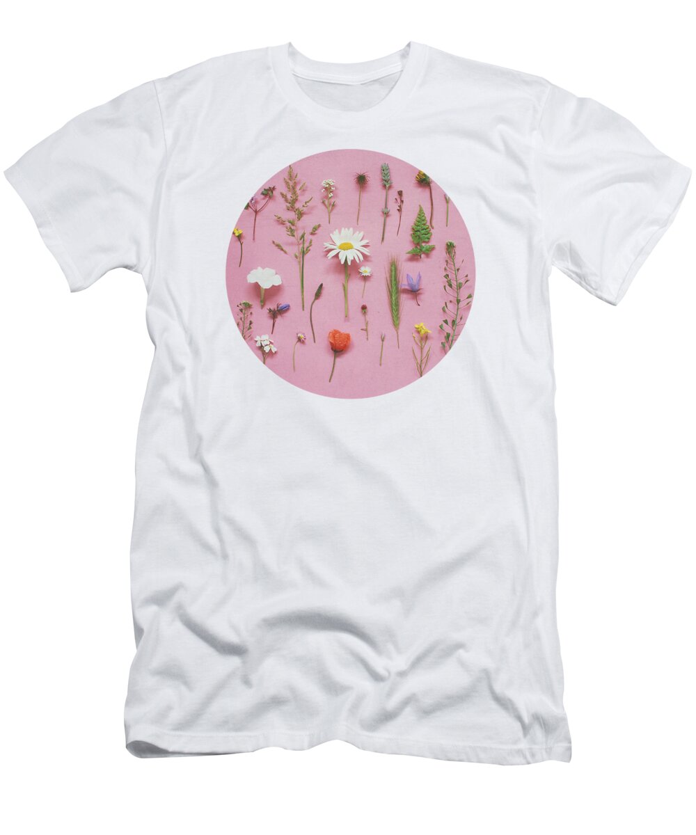 Nature T-Shirt featuring the photograph Wild Flowers by Cassia Beck