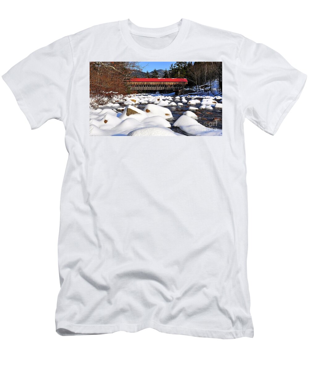 Winter T-Shirt featuring the photograph Winter Wonderland by Steve Brown